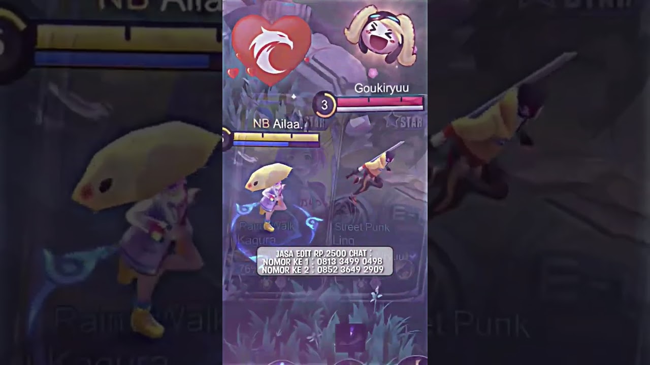 PRESET ML TUTORIAL COMBO KAGURA TREND BUCIN DJ TABOLA BALE X NONA AMBON 🥰😍