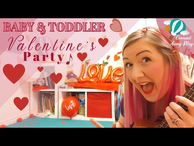 Carried Away on Valentine's Day | Baby & Toddler Virtual Party ❤