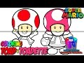 Inspirational Super Mario Bros toad Coloring Pages