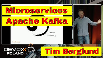 Building Streaming Microservices with Apache Kafka - Tim Berglund