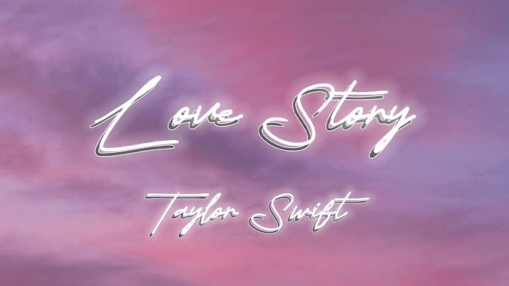 Love Story Radio Edit version - Radio Edit performance video thumbnail