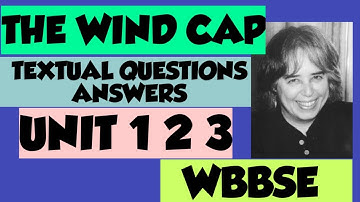 Wind Cap Question Answer / Activity solved / unit 1/ Unit 2 / Unit 3 / Exercise / Class 8