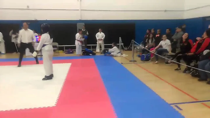 Jennifer Barajas 1st place kumite