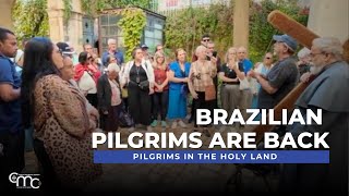 AFTER 2 YEARS: Brazilian Pilgrims Return to the Holy Land