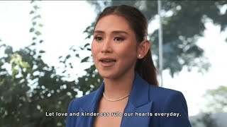 Let love and kindness rule our hearts everyday. - Sarah Geronimo