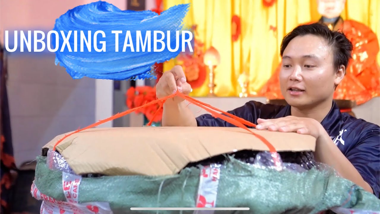 KELOVLOG - UNBOXING TAMBUR BARU TJO SU BIO ! WAH SUARANYA GARING BANGET GUYS !! REFOMENDED 👍