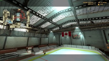 Counter-Strike: Source 15 VS 15 Bot Fight cs_hockey