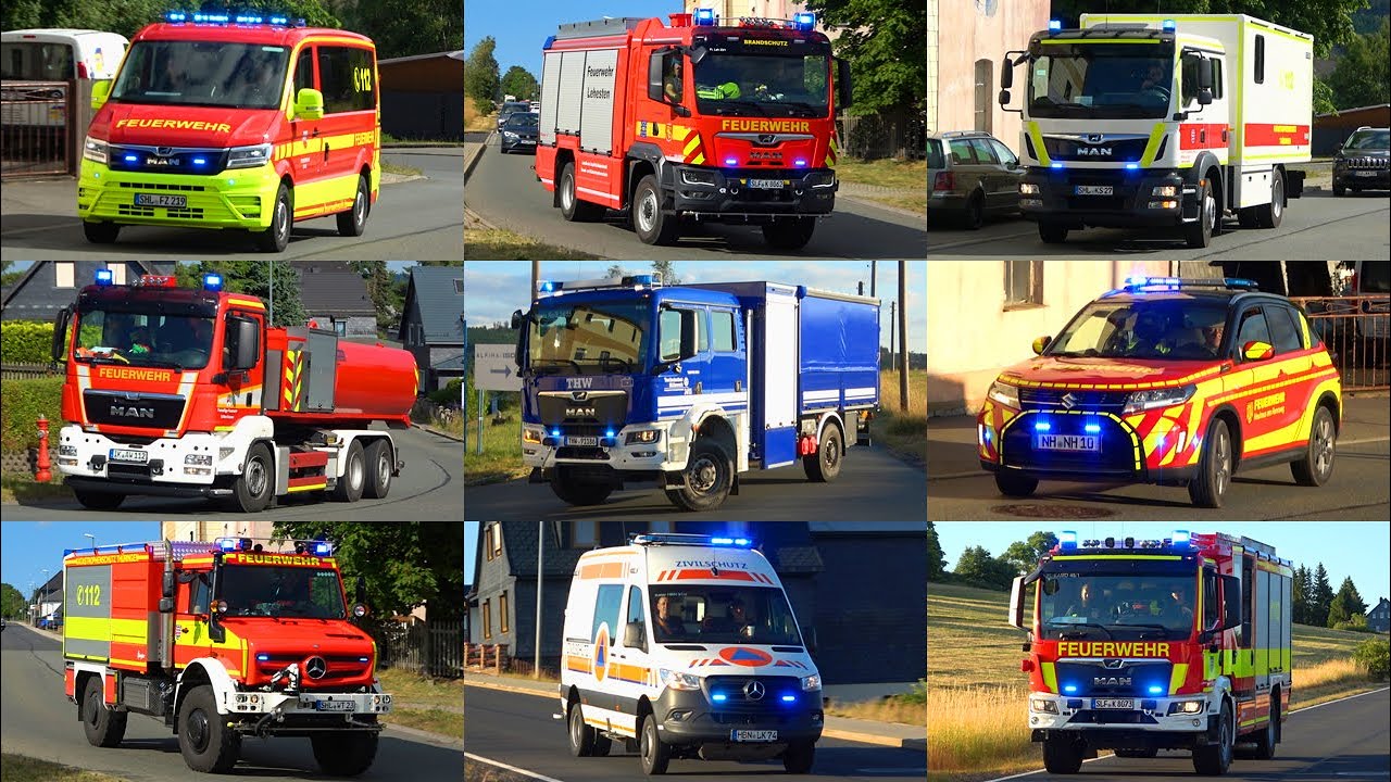 🚨 [Tag 2 Katastrophenfall ausgerufen] Waldbrand auf 250 Hektar bei Saalfeld außer Kontrolle! 🚨