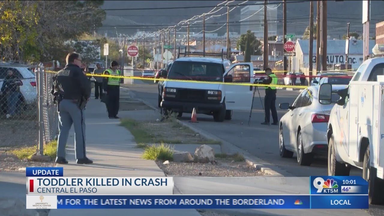 Toddler killed in crash - YouTube