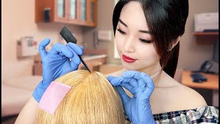 [ASMR] School Nurse Yearly Lice Check