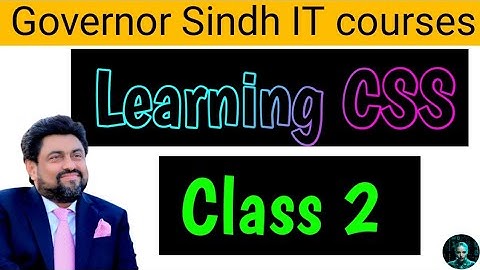 Learning CSS Class 2 #governorsindh #viral #trending #ai #aiplanet #viralvideo #fyp #online #earning