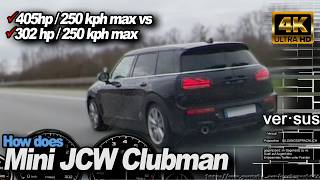 💥BMW M2 Competition vs MINI JCW Clubman – Autobahn-Duell mit 250+ km/h! 😱🔥 [POV | 4K RaceRender]