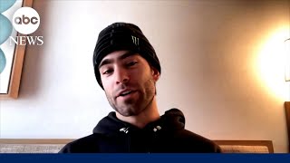 Alex Hall discusses pressure of defending Olympic gold medal in freeski slopestyle