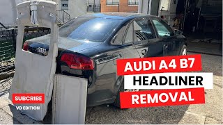 How to Remove the Headliner in an Audi A4 B7 & Upgrade Its Look | DIY Tutorial