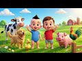 Nhạc Thiếu Nhi Vui Nhộn 🐄 Minh Quang Về Quê Thăm Trang Trại Các Con Vật 🐥 Bài Hát Động Vật