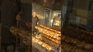 Ankara Ostim Mustafa Beşler’de Kömür Ateşinde Pişen Nar Gibi Kızarmış Tavuklar…😎😎