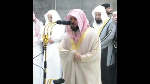 تلاوة خاشعه للشيخ ماهر المعيقلي في الحرم المكي❤️.