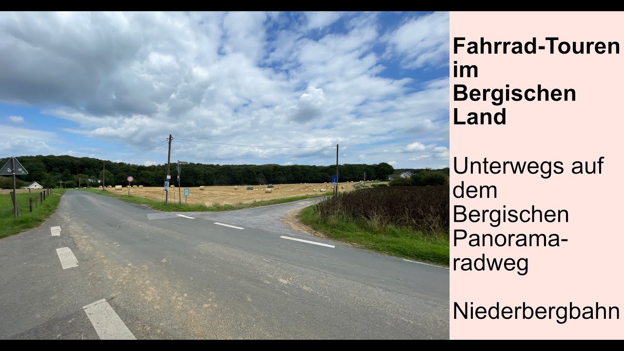 Mountainbiketour – Unterwegs auf dem Bergischen Panoramaradweg Niederbergbahn