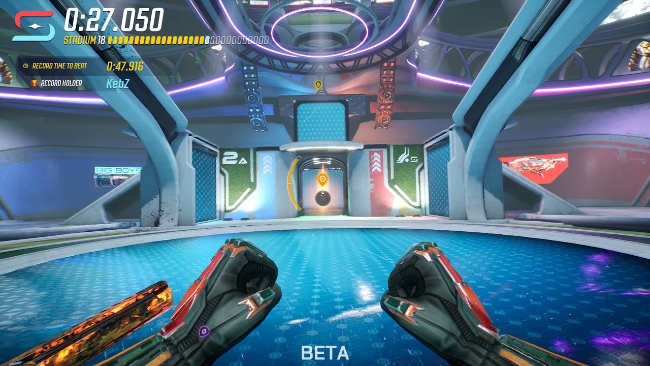 Splitgate Stadium Race 