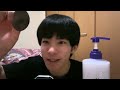 [ASMR] 雑なメンズメイクロールプレイ　makeup role play for men