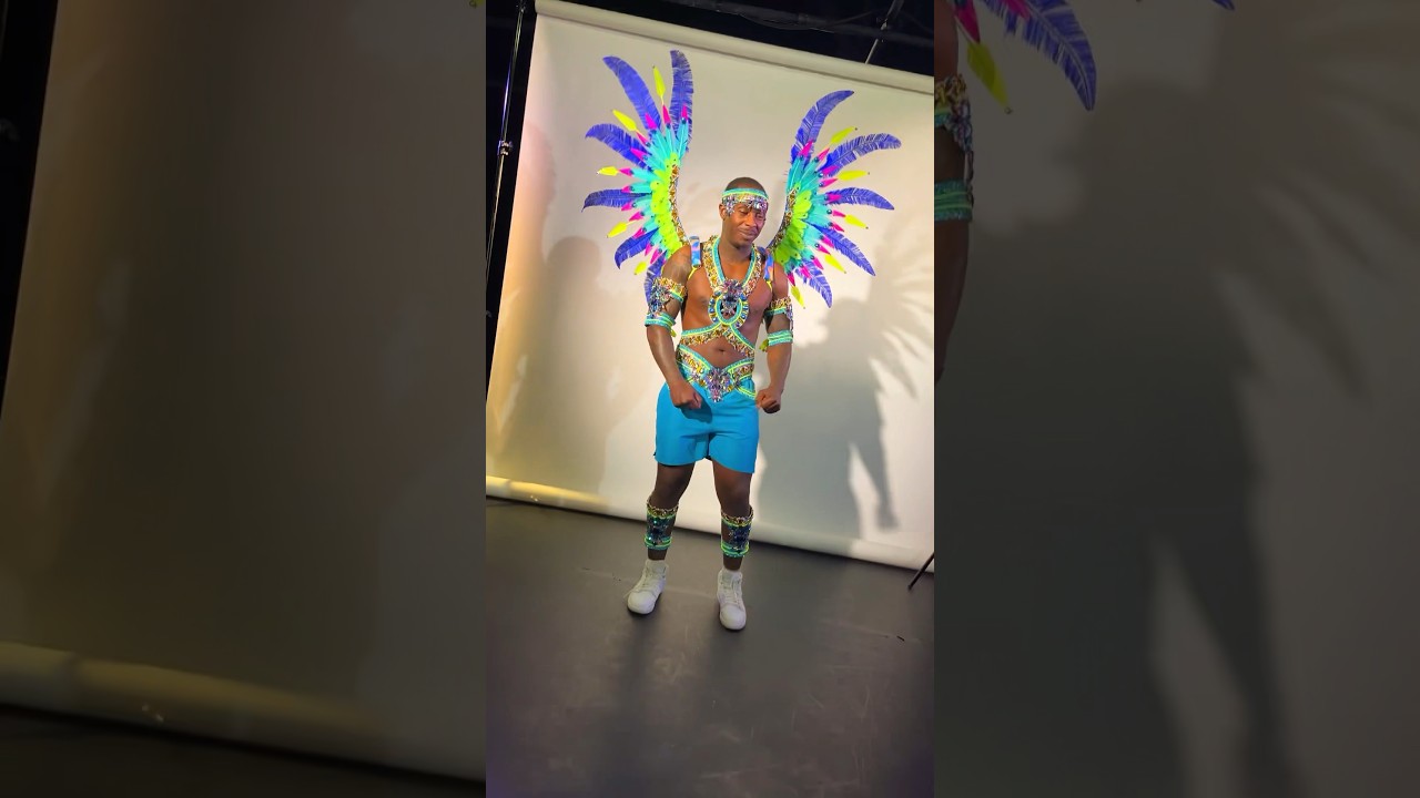 Part 1 -  How to make a male carnival costume & template 
