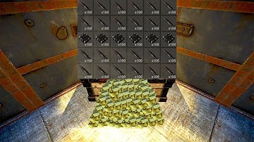 Raiding THIS HQM CAVE BASE TOOK OVER 200+ C4! Solo Raiding