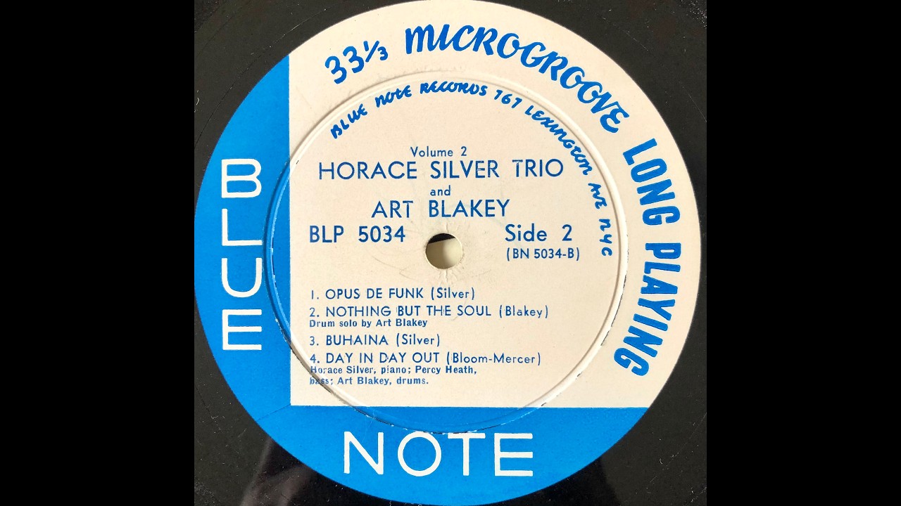 Horace Silver / Vol.2 / Blue Note BLP 5034 B - YouTube