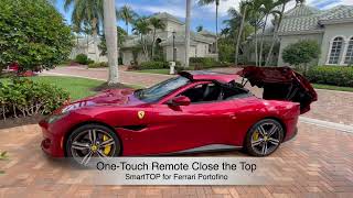 mods4cars SmartTOP for Ferrari Portofino - One-Touch open \/ close \/ Remote Top