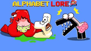 Мульт Alphabet Lore A Z But Fixing Letters If Alphabet Lore FART too much 4 GM Animation