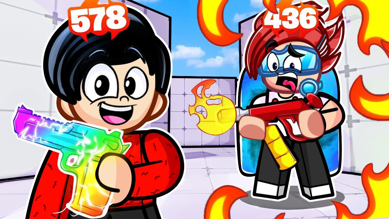 Nos Hicimos Pasar por NOOBS, Despues Compramos Las Mejores Armas de $10.000.000 en Roblox Rivals!