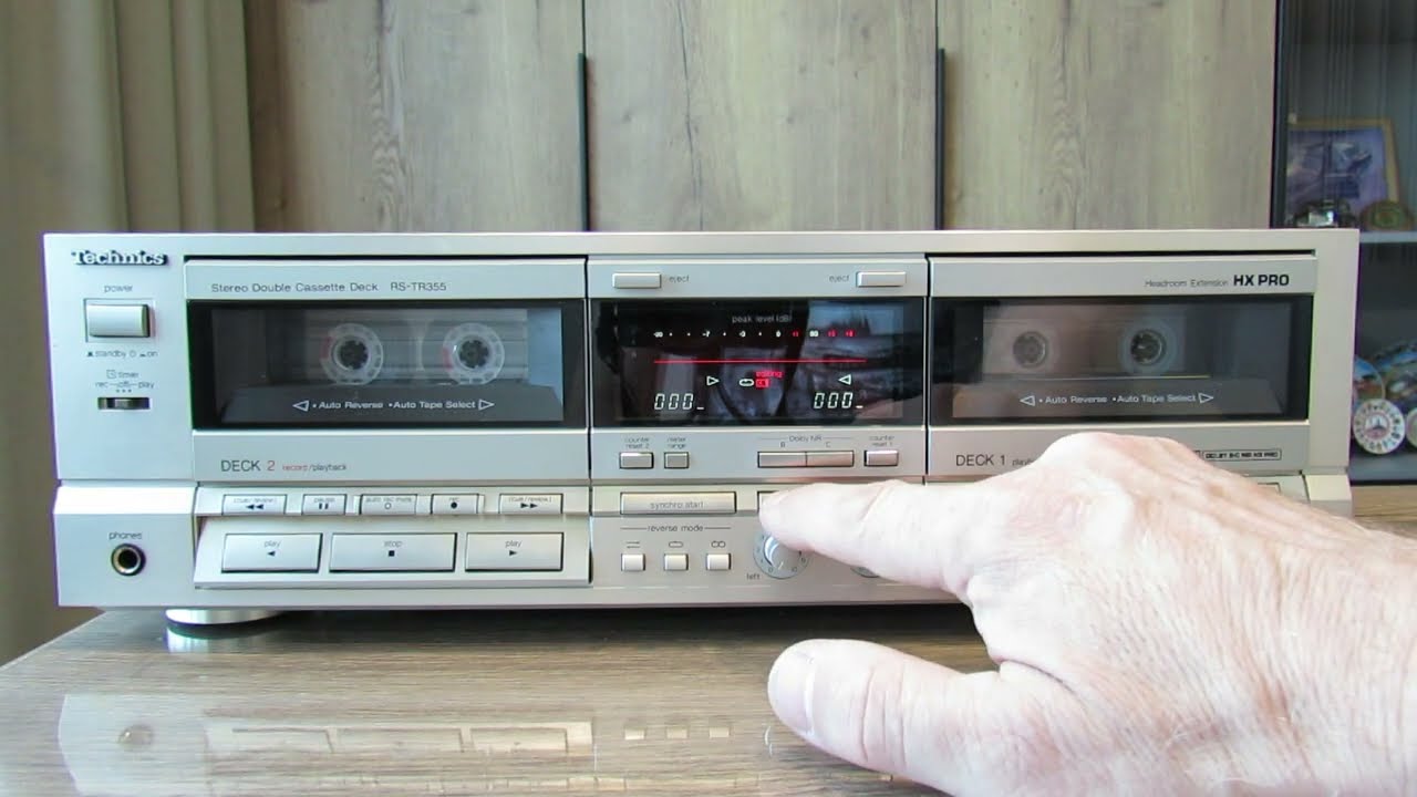 Technics RS-TR355 - YouTube
