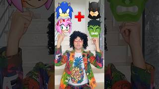 Sonic Amy Rose   Batman Hulk = Sonic Animation