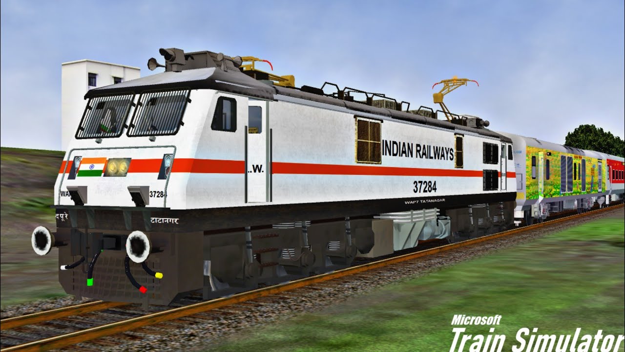 TATE WAP7 COUPLE PUNE - HOWRAH DURONTO EXPRESS | TRAIN SIMULATOR | MSTS |