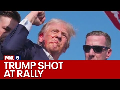Trump injured at