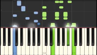 Video thumbnail of "Fröhlicher Landmann - Robert Schumann [Piano Tutorial] (Synthesia)"