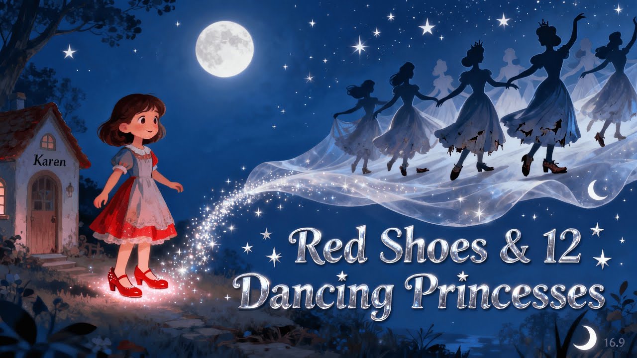 Red Shoes + 12 Dancing Princesses | Fairy Tales and Bedtime Stories for ...