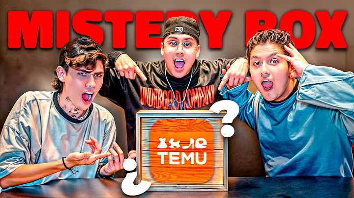 ABRÍ UNA CAJA MISTERIOSA DE TEMU😱 ft ANDY Y MAXI