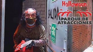 Los Pasajes del Terror DESDE DENTRO | Parque de Atracciones de Madrid Halloween