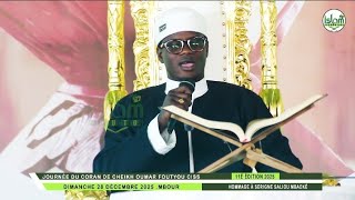 QARI MOR NOUMBELANE JOURNÉE DU CORAN PAR CHEIKH OUMAR FOUTYOU CISS