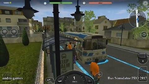 Bus Simulator PRO 2017 (by Mageeks Apps & Games) - bus driving game for Android and iOS - gameplay.