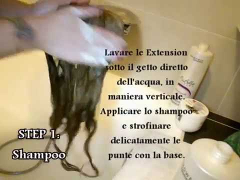 Come Lavare le Extension di Capelli Veri - wikiHow