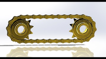 Hướng dẫn vẽ và lắp ráp nhông xích bằng phần mềm SolidWorks 2016