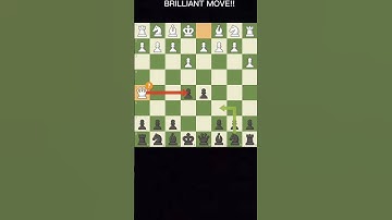 This is my first ever BRILLIANT MOVE on chess.com #chess #brilliantmove #chessgame
