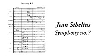 Jean Sibelius - Symphony no. 7 (with score)