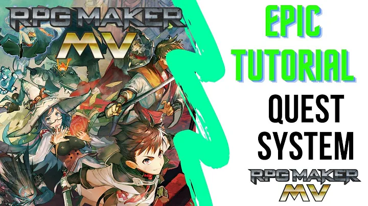 RPG Maker Mv | Tutorial Quest Video | EPIC Quest Events