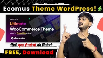 Ecomus Theme WordPress Free Download ~ Themeforest Ecomus Premium Theme For Free + Import Demo Data