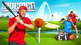SIDEMEN ALL SPORTS GOLF BATTLE FOR 90 MINUTES STRAIGHT!