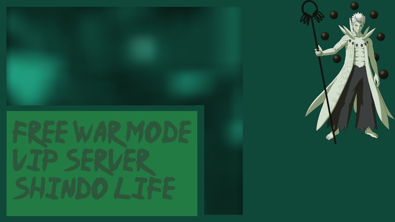 Shindo Life War Mode Private Server Codes 