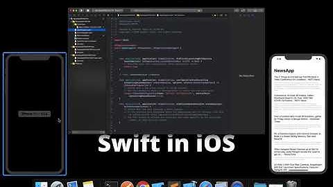 Hindi MVVM Swift News APP in iOS   Part 1 HD