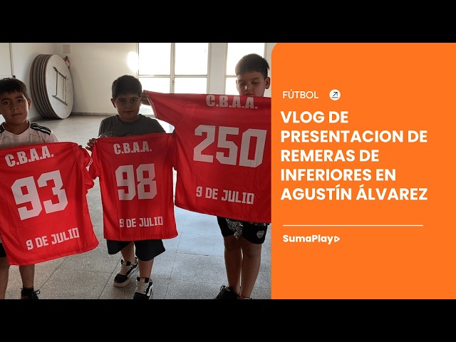 VLOG DE PRESENTACIÓN DE REMERAS DE INFERIORES EN AGUSTÍN ÁLVAREZ